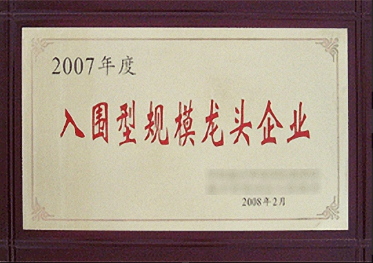 榮譽(yù)證書(shū)